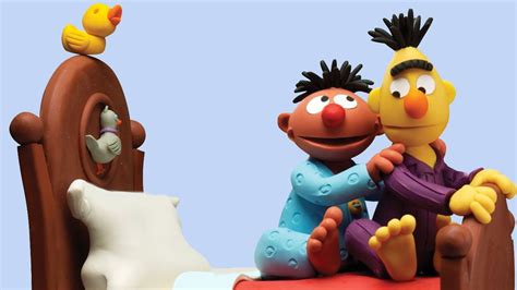 Clay Animation Animation Series Bert And Ernie Good Old Times Strange