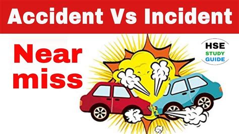 What Is The Difference Between Incident Accident Near Miss Rin Bee