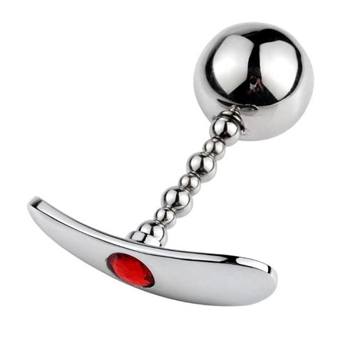 New Metal Anal Plugs Anal Sex Toys For Women And Men Anal Bead Anal Tube