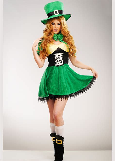 Womens Lucky Leprechaun Costume