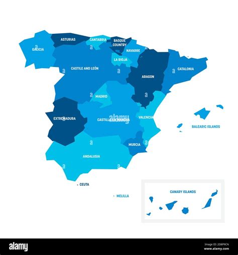 Mapa Comunidad De Madrid Imágenes Vectoriales De Stock Alamy