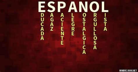 Qué Significa Español