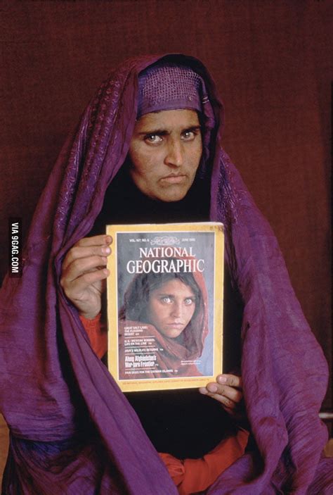 The Afghan Girl 9gag