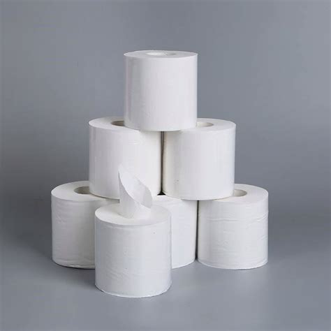 Chinese Suppliers Recycled Pulp Standard Roll Tissue Toilet Paper China Recycled Paper And