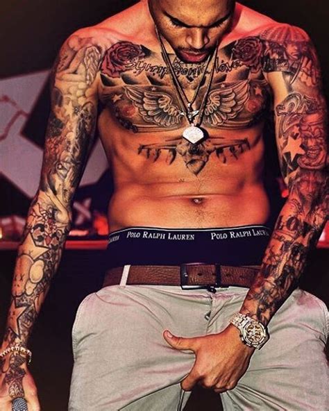 Pin By Msroyalt3 On Teambreezy Allthingschrisbrown Chris Brown Tattoo Chest Tattoo Men