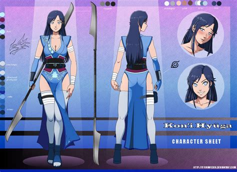 Naruto Oc Koni Hyuuga Character Sheet 2 By Tori5 On Deviantart