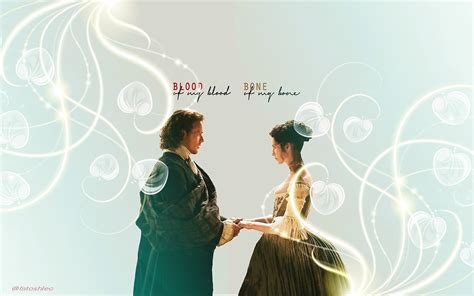 Claire And Jamie Outlander 2014 Tv Series Wallpaper 38313098 Fanpop