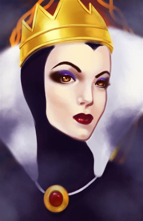 The Evil Queen By Down The Villians Disney