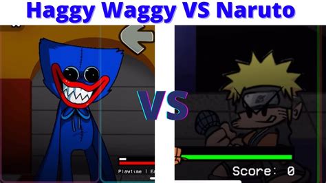 Haggy Waggy VS Naruto Losing Haggy Waggy Fnf Mod YouTube