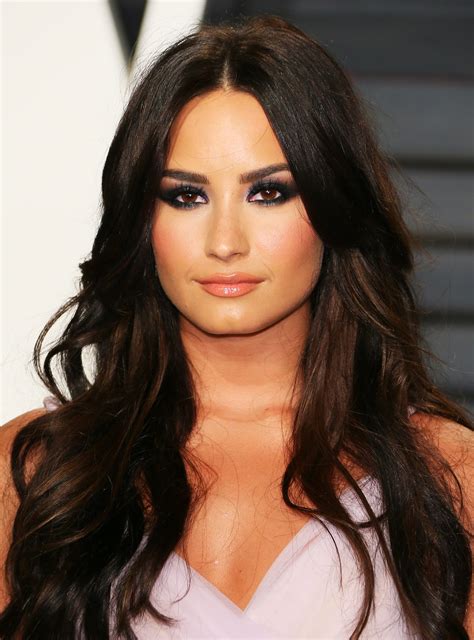Demi Lovato Lange Haare Madame Frisuren