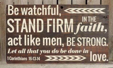1 Corinthians 1613 14 Pallet Sign Hand By Anchoredsouldesignco