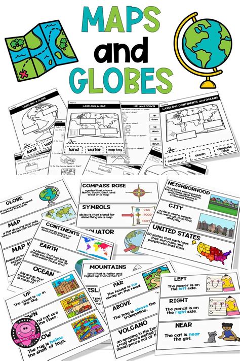 Maps And Globes Geography Units This Geography Unit For Kindergarten