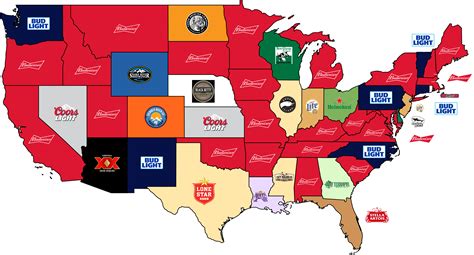 Most Popular Beer By State 2023 Boost Agency