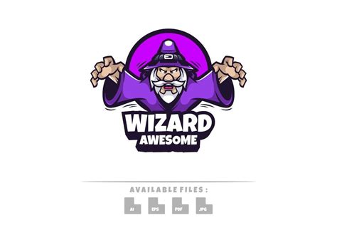 Wizard Logo Graphic By Maikofarazhatta · Creative Fabrica