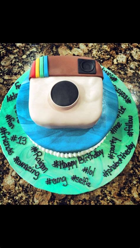 Instagram Cake | Instagram cake, Instagram party, Cake