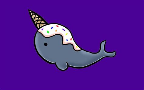 Ice Cream Narwhal By Calfrills On Deviantart