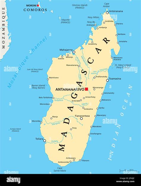 Madagaskar Karte Atlas Karte Der Welt Reisen Afrika Land Insel