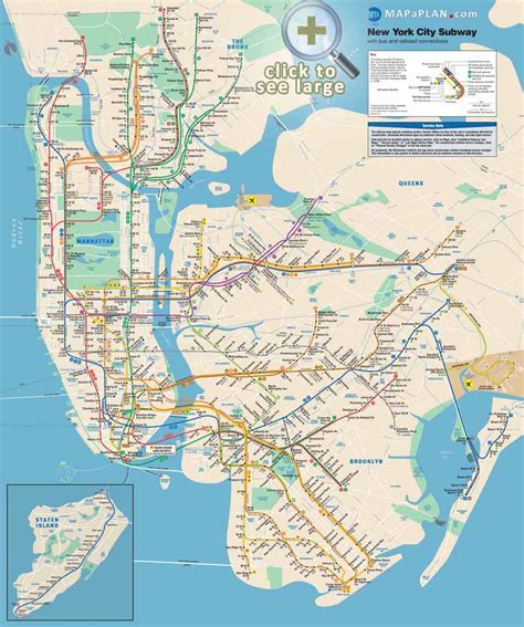 Printable New York Subway Map Images