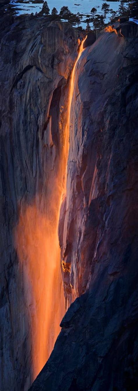 Blog Top 10 Photos Of The Yosemite Lava Falls Yosemite Fire