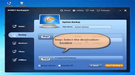 How To Backup Windows 7 To External Hard Drive With Aomei Backupper