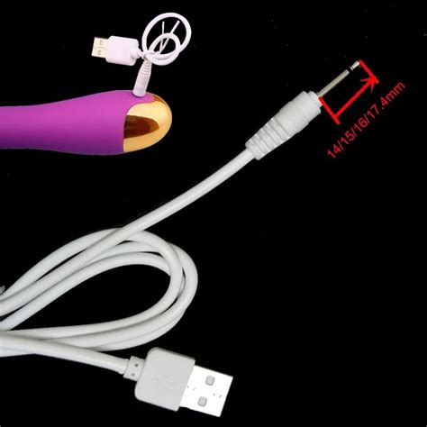Usb Power Supply Charger Dc Vibrator Cable Sex Products For Vibrators