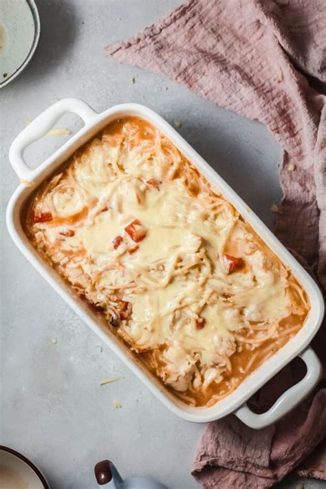 Add the chicken pieces to the boiling water and boil for a few minutes, then. Chicken Spaghetti Casserole -Family Favorite | It's a Keeper
