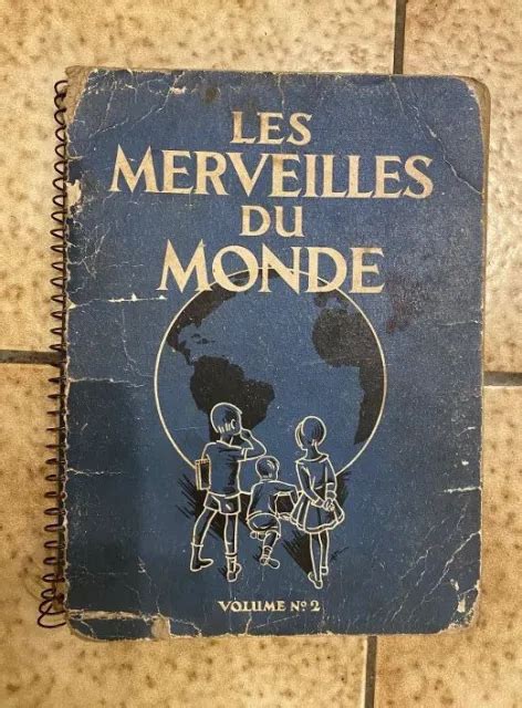 Album Vignettes Andles Merveilles Du Monde Vol 2 1932 Quasi Complet