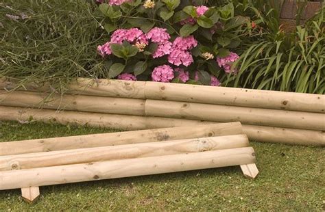 65 lawn & flowers edging ideas. wood edging ideas | garden | Pinterest
