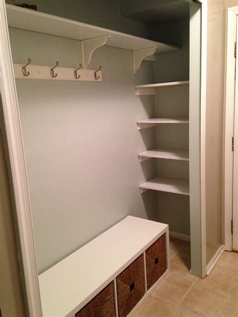 After Pic Of Mudroom Closet Needs Decor But Almost There Closet