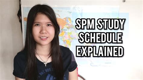 My Spm Study Schedule Explained 📚 Victoriactual Youtube