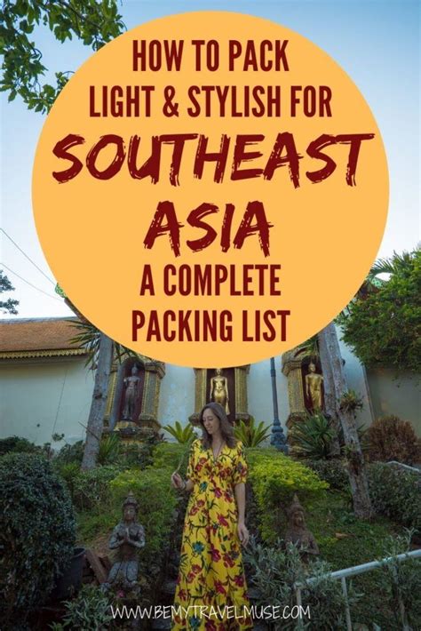 What To Pack For Backpacking In Southeast Asia