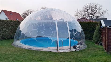 Inground Swimming Pool Dome Covers