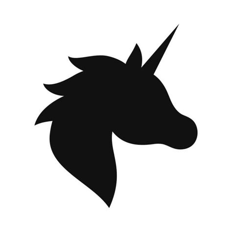 Unicorn Silhouette Illustrations Royalty Free Vector Graphics And Clip