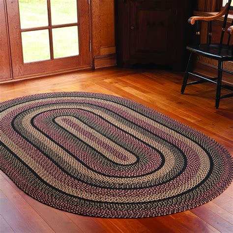 Blackberry Rectangle Braided Rug 3x5 Uk Kitchen And Home