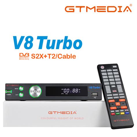 Gtmedia V8 Turbo Dvb Ss2s2xtt2cablej 83b Satellite Receiver Auto