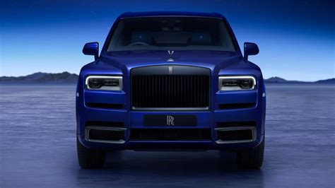 Rolls Royce Cullinan Blue Shadow Edition Takes