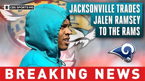 Jaguars Trade Cornerback Jalen Ramsey To Rams For Two First Round Picks