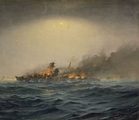 Sinking Of The Scharnhorst 26 December 1943 Royal Museums Greenwich