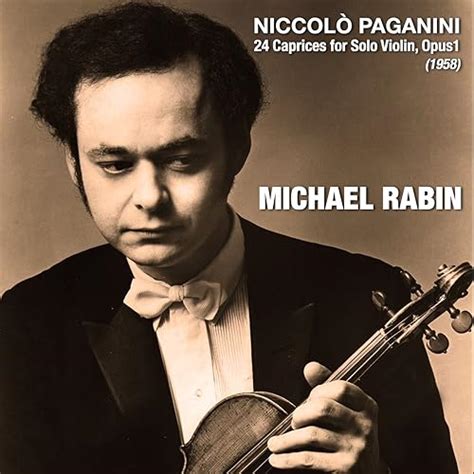 Niccolò Paganini 24 Caprices For Solo Violin Opus1 1958 By Michael