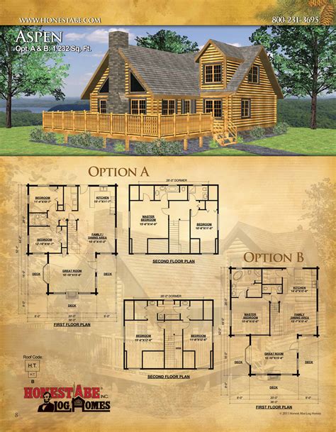 Popular 16 Log House Floor Plans