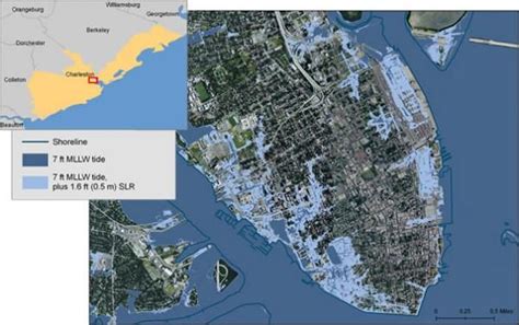 Inundation Mapping Of Charleston Sc Us Climate Resilience Toolkit