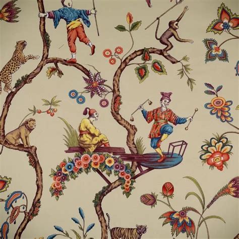 Chinoise Exotique Fabric Scalamandre Wallpaper Fabric