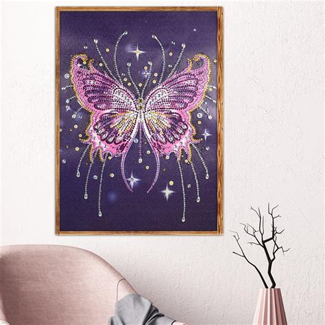 5d Diy Special Shaped Crystal Rhinestones Diamond Painting Butterfly
