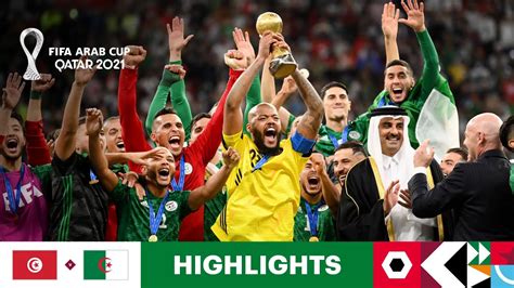 Algeria Win Fifa Arab Cup 2021 Afroballers