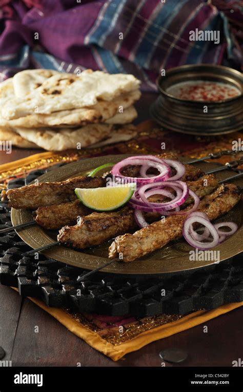 Seekh Kebabs North India Pakistan Food Stock Photo Alamy