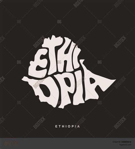Ethiopia Map Vector And Photo Free Trial Bigstock