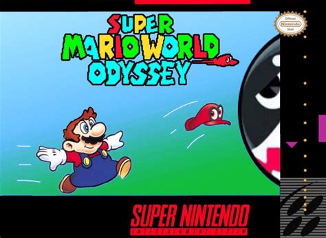 I Created Box Art For The Super Mario World Odyssey Rom Hack And I Didn