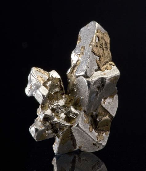 Platinum With Gold Tuc114 106 Konder Russia Mineral Specimen