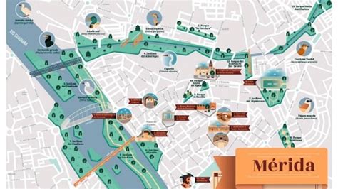 Un Mapa Guía Recopila Los 13 Entornos Naturales Más Emblemáticos De Mérida