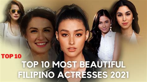 Top 10 Most Beautiful Filipino Actresses 2021 Philippine Actresses